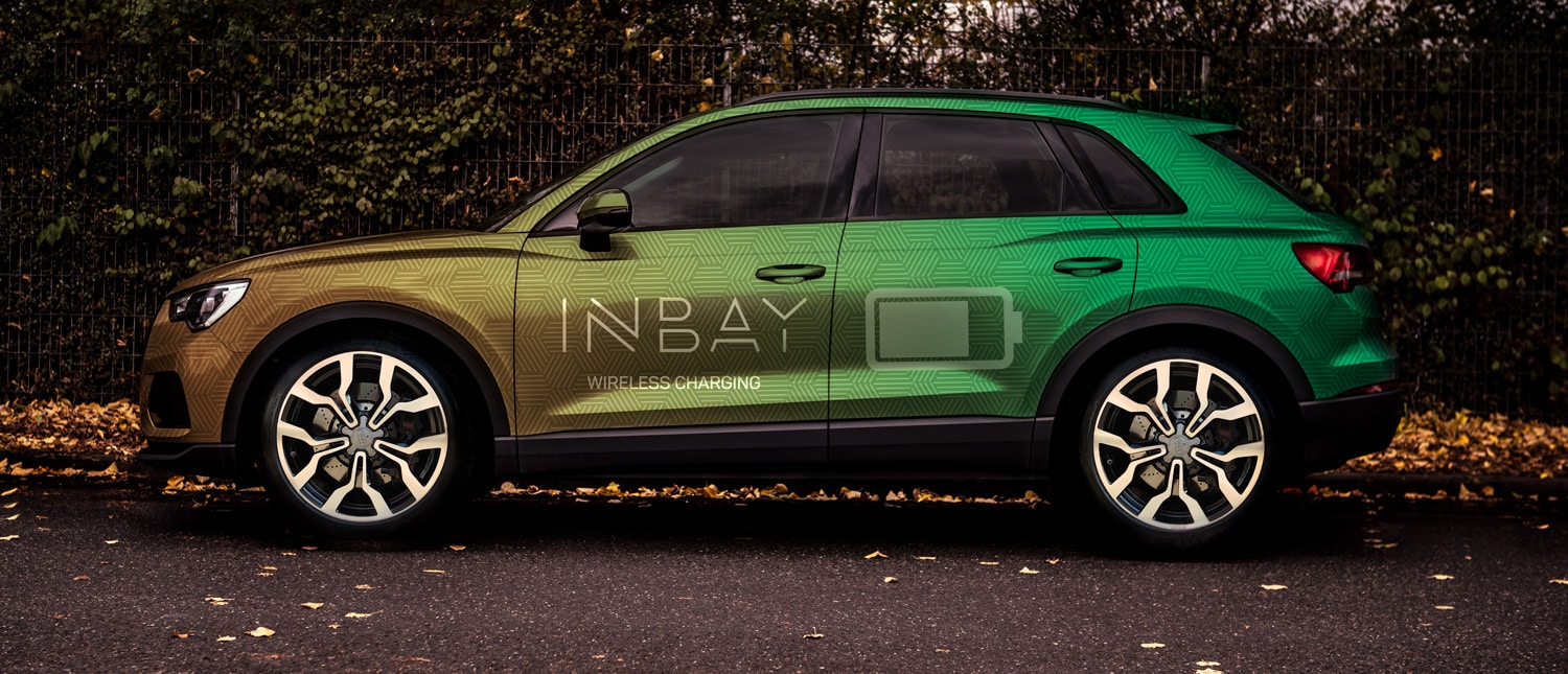 Inbay Audi Q3 (F3) ab 2019 Qi Induktion Ladestation Ablage Mittelkons