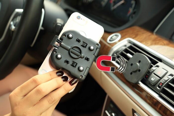 INBAY universal air vent mount for wireless charging in your car. Details.