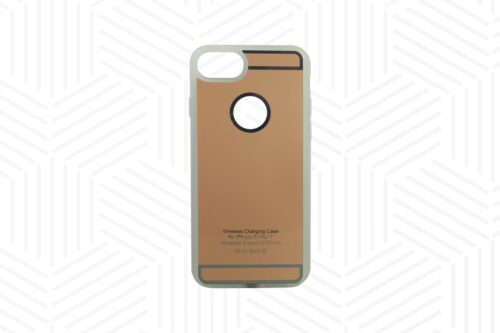 Ladehülle Qi-Standard iPhone 6, 6S, 7, 7S gold