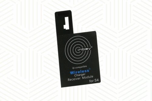 Qi-compatible charging receiver for your Samsung Galaxy S4